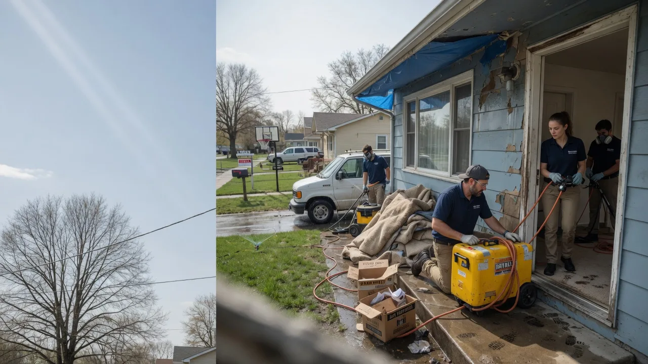 Basement Flood Cleanup in Ulysses, KS near me